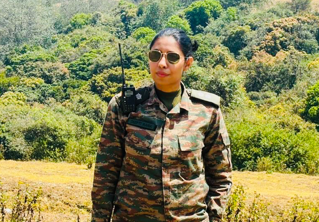 Meet Lieutenant Deepti Rana: Pioneering the Path as the First Woman Territorial Army Officer (Non-Departmental)