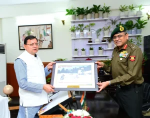 Lt Gen Anindya Sengupta Meets Uttarakhand CM Pushkar Singh Dhami Read More: https://www.ssbcrack.com/2025/03/lt-gen-anindya-sengupta-meets-uttarakhand-cm-pushkar-singh-dhami.html