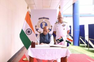 Defence minister Inaugurates 41st Indian Coast Guard Commanders’ Conference in New Delhi