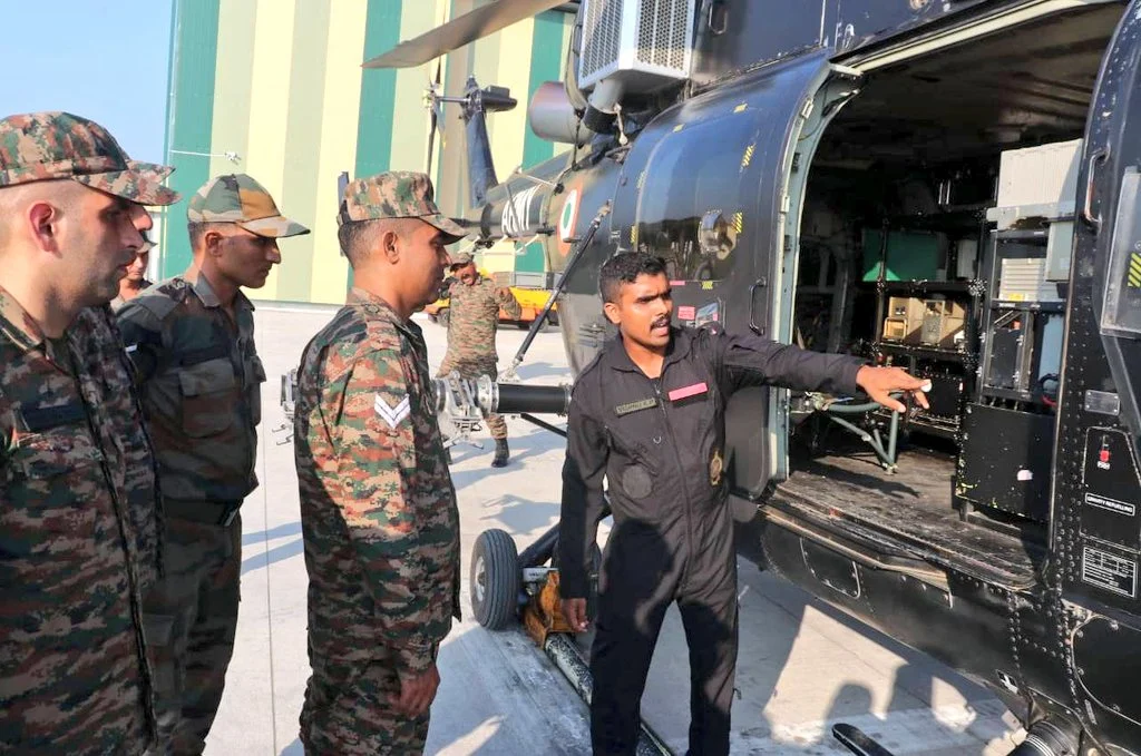 Chetak Gunners and Army Aviation Conduct Joint Training to Boost Land-Air Operations