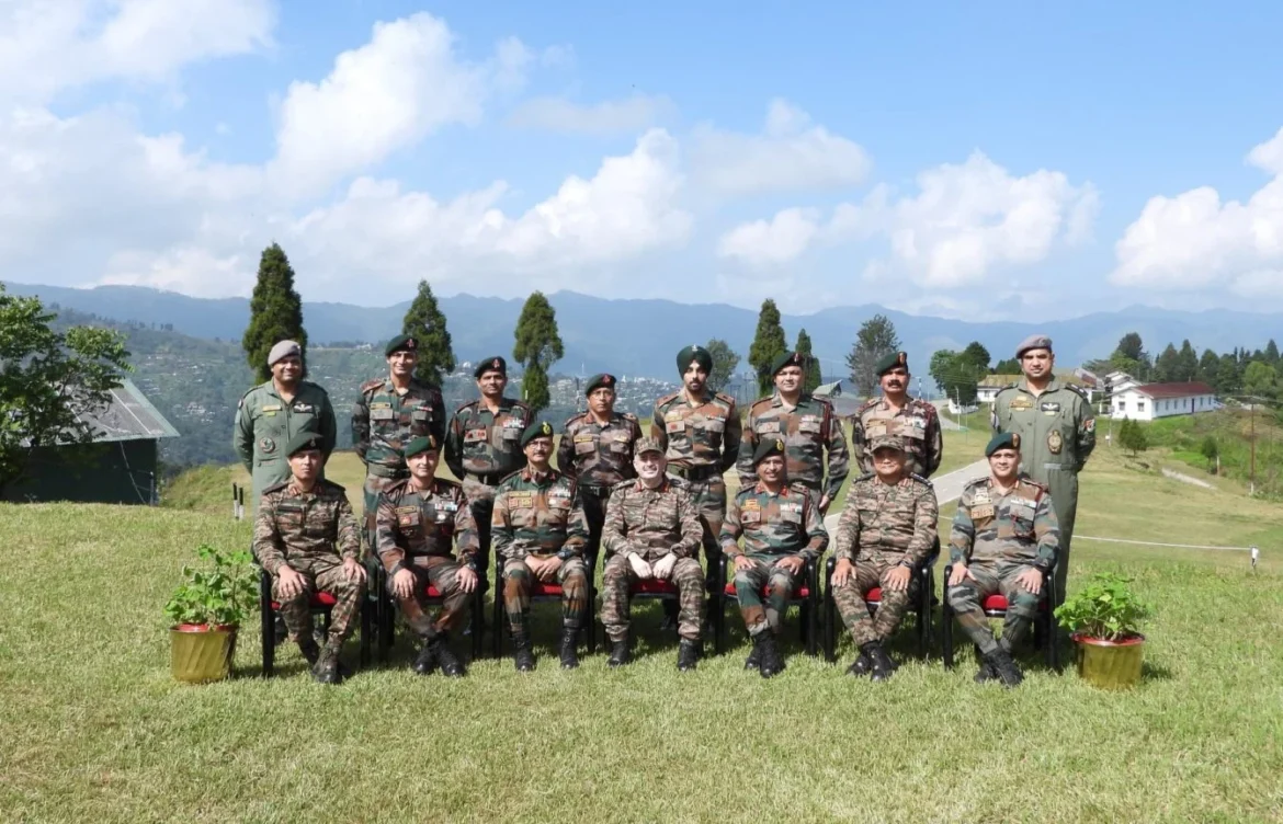 Lt Gen AS Pendharkar Reviews Assam Rifles Formation in Tuensang, Nagaland