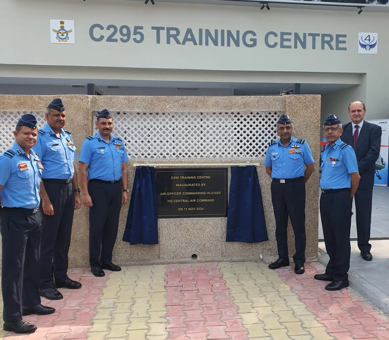 Air Marshal Ashutosh Dixit Inaugurates C-295 Full Motion Simulator Facility at Air Force Station Agra