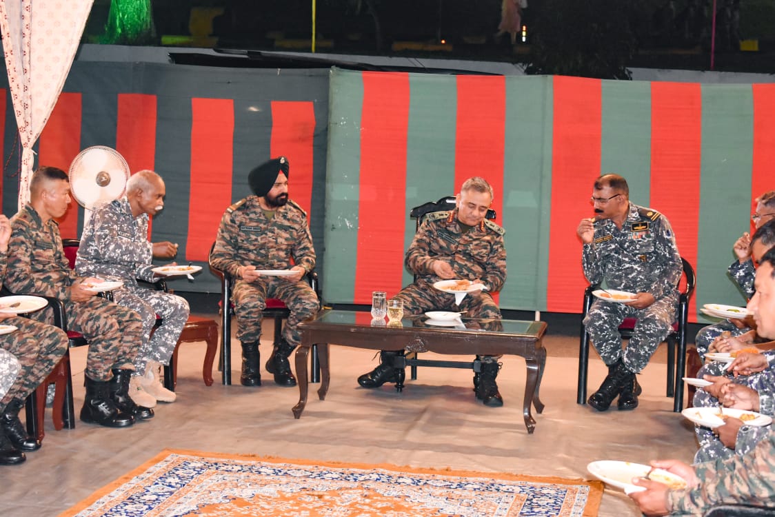 CDS General Anil Chauhan Commemorates Diwali with Armed Forces in Andaman & Nicobar Islands