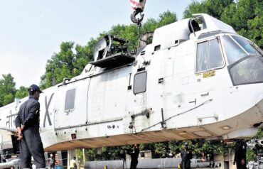 Indian Navy UH-3H helicopter