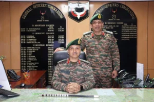 Maj Gen Rohin Bawa Assumes Command of Red Horns Division