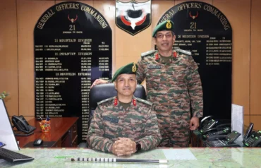 Maj Gen Rohin Bawa Assumes Command of Red Horns Division